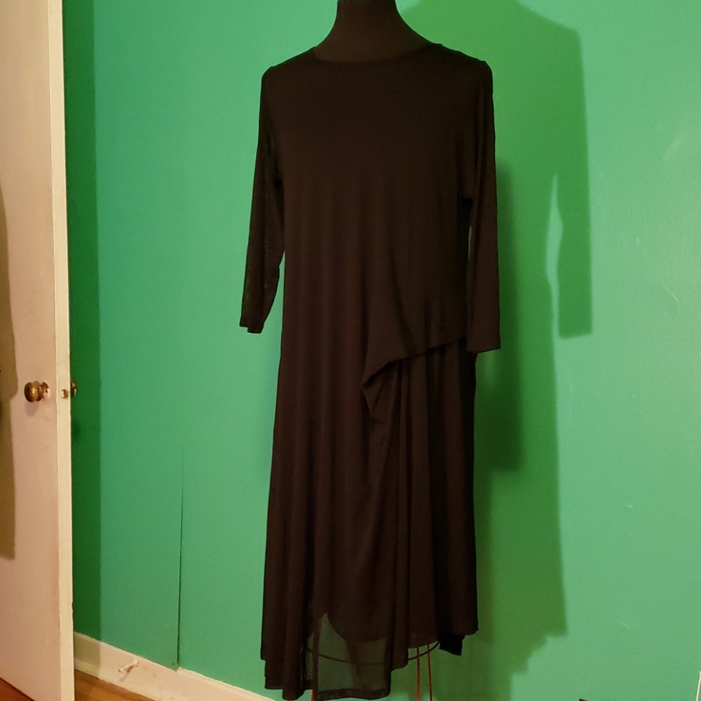 Black Sheer dress from Comfy USA